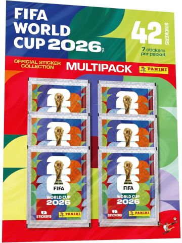 FIFA World Cup 2026 Sticker Collection Multipack 