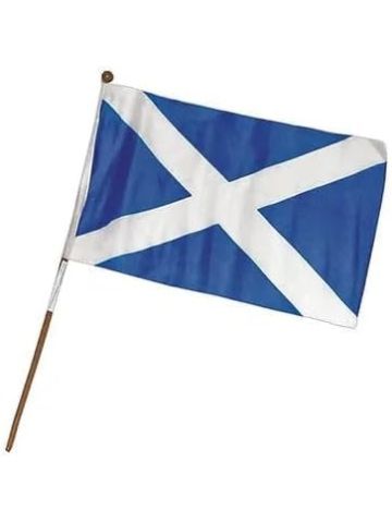 St. Andrews Cross Scottish Saltire Flag - 5ft X 3ft (150 X 90cm) Ideal for Flagpole