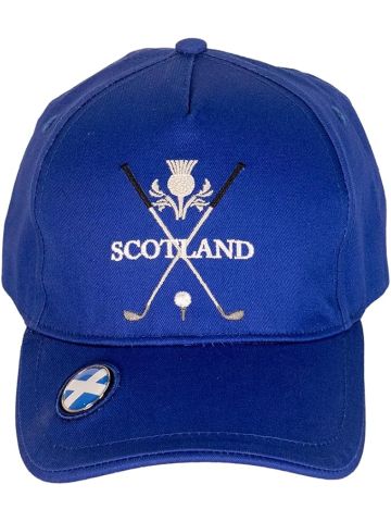 Scotland Golf Marker Cap - Blue