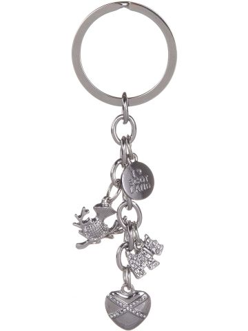 Scottish Multi Charm Keyring