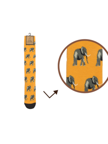 Funky Welly Socks - Ellie Elephant 