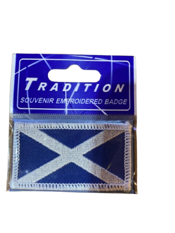 Scottish Saltire Patch 6.5cm x 3.5cm