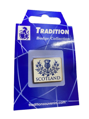 Scotland Thistle Pin Badge