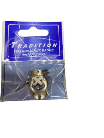 Scotland Saltire Walking Stick Badge