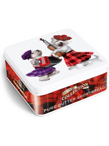 Musical Westies Shortbread in Tin - 90g