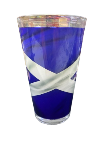 Scotland Saltire Large Glass Tumbler