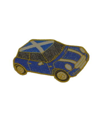 Scottish Mini Embroidered Patch