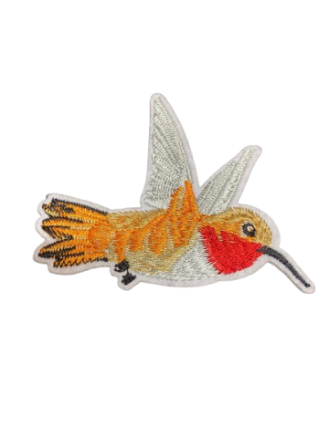 Robin Redbreast Embroidered Patch