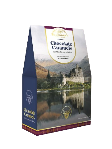 Buchanan's Chocolate Caramels in Kilchurn Castle Gift Box