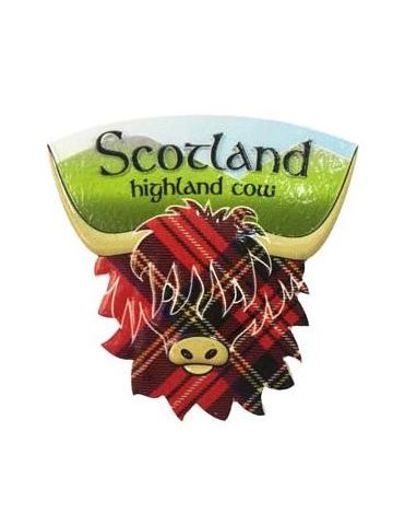Highland Cow Fridge Magnet