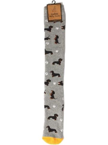 Funky Welly Socks - Sausage Doggie