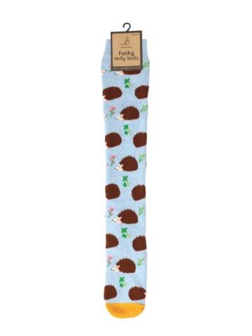 Funky Welly Socks - Woodland Hedgehogs