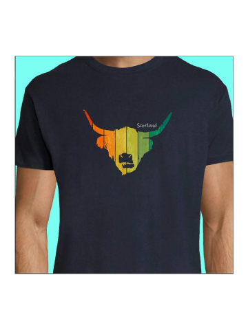 Sonsie Face Striped Coo T-Shirt XXL