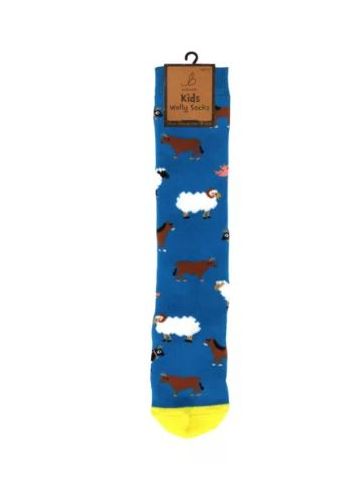 Bartleby Childs Farm Animals Welly Socks