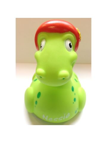 Rubber Nessie bath toy