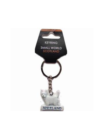 Westie   Dog Keyring