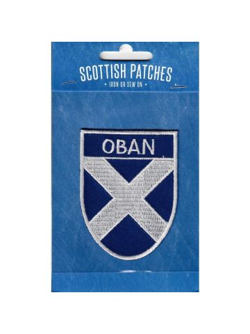Oban Embroidered Saltire Patch