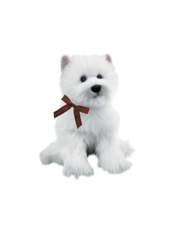 Large Wallace the Westie Highland Terrier 16"