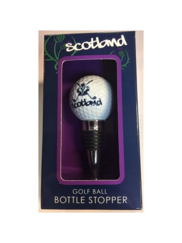 Golf Ball Bottle Stopper