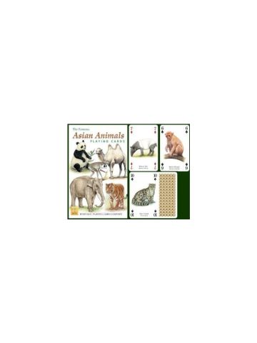 Heritage Playing Cards. Asian Animals