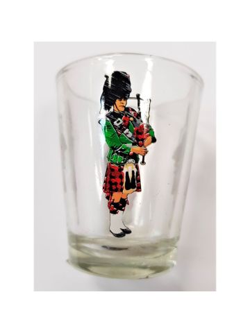Scottish Piper Shot Glass