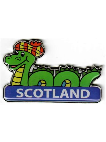 Loch Ness Monster Nessie Metal Fridge Magnet