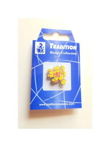 Lion Rampant Pin Badge