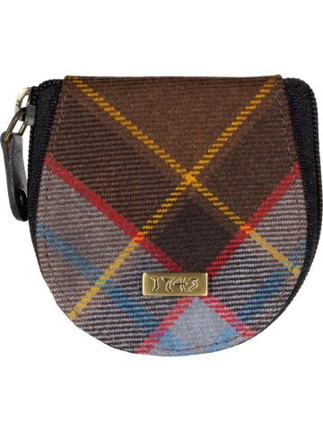 1743 Unicorn Tartan Horseshoe coin purse