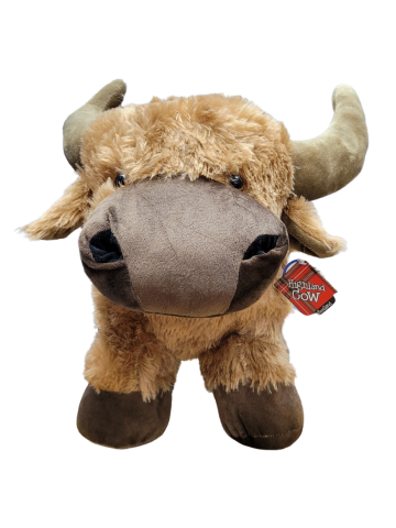 LARGE COW/BULL soft toy 17 INCHES LONG