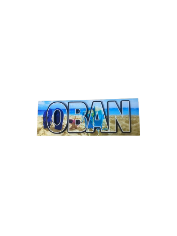 Large Oban 3D Fridge Magnet