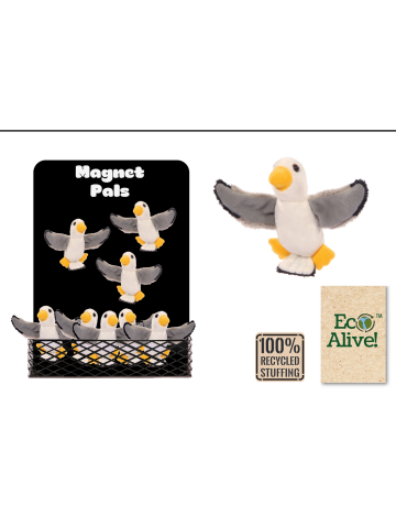 Flappy Fred Soft Seagull Magnet Eco Alive™